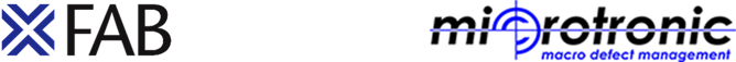 FOA XFAB Microtronic logos