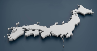 Japan map